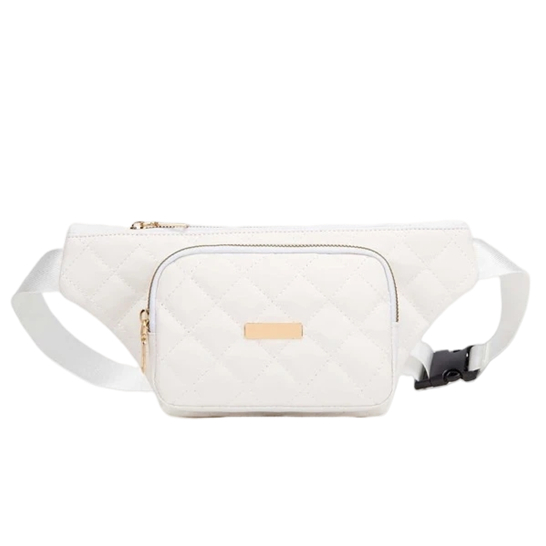 Rhomboid Quilted Fanny Pack