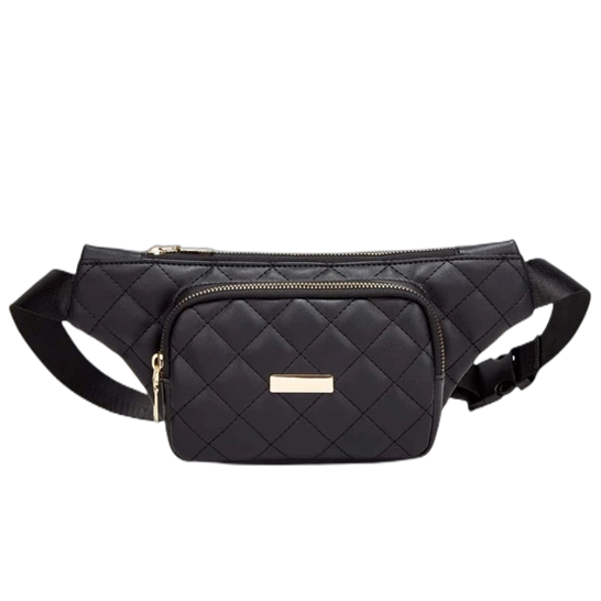 Rhomboid Quilted Fanny Pack