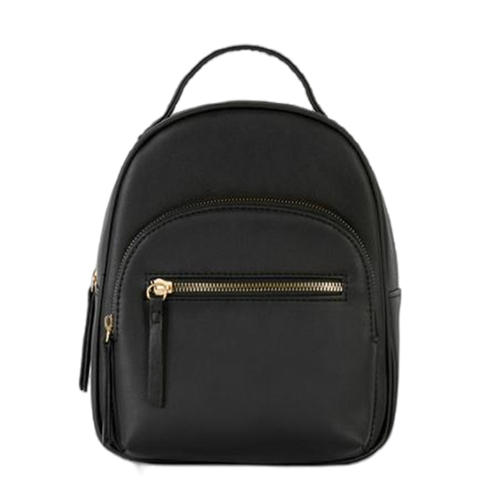 Solid Colour Simple Style Backpack