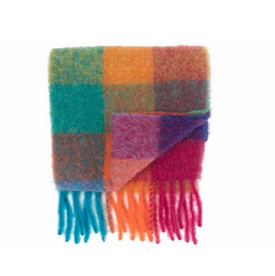 Rainbow  Woven Scarf