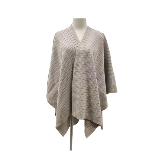 Plain Knitted Shawl