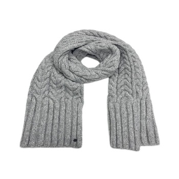 Wool Twisted Knitted Scarf