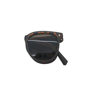 Foldable TORTORISESHELL Effect  Sunglasses