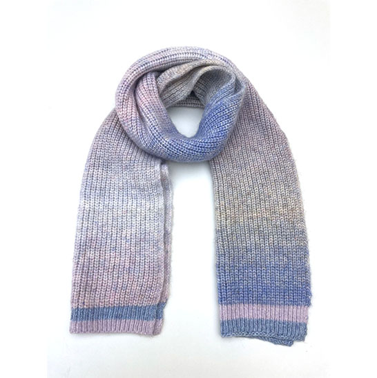 Gradient Knit Scarf