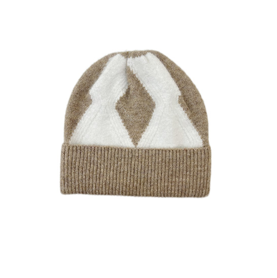 3D Intarsia Knit Hat