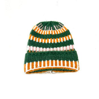 Women Stitching Knit Hat