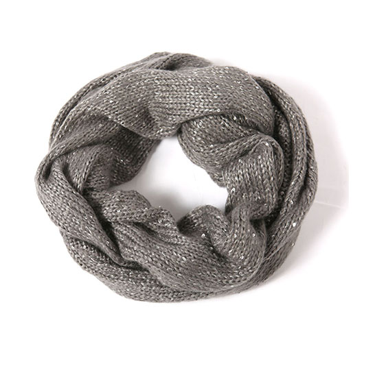 Knit Snood With Embellishment