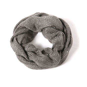 Knit Snood With Embellishment