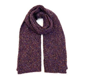 Knit Scarf with Sequins