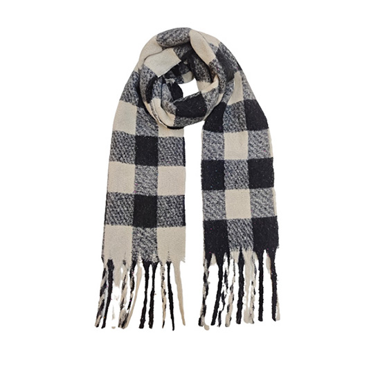 Check Woven Scarf