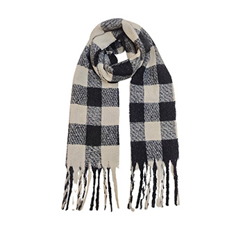 Check Woven Scarf