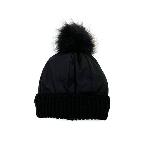 Qulited Knitted Beanie