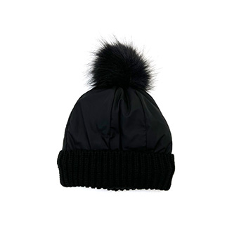 Qulited Knitted Beanie