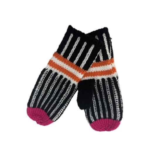 Contrast Knitted Glove