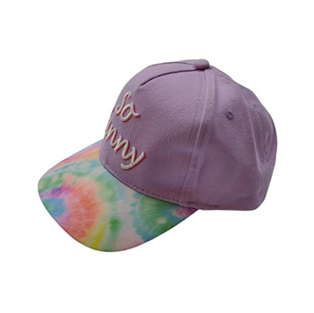 Women Baseball Cap With Colorful Peak