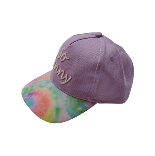 Women Baseball Cap With Colorful Peak