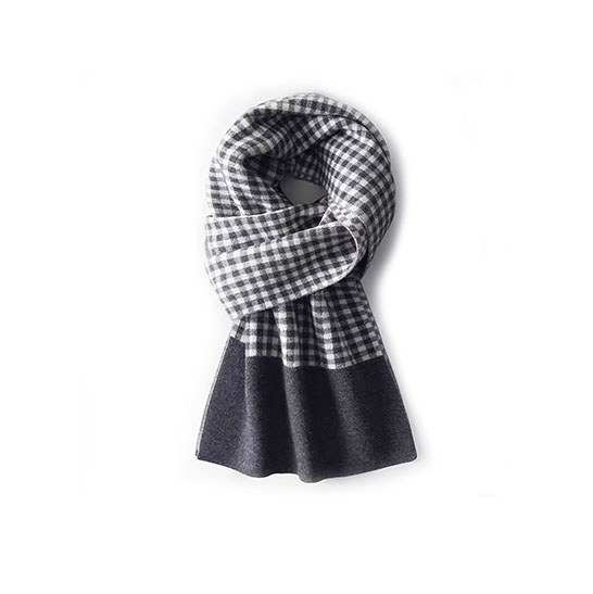 MENS PLAID SCARF