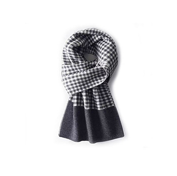 MENS PLAID SCARF