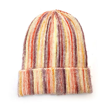 Women's Striped Knitted Hat