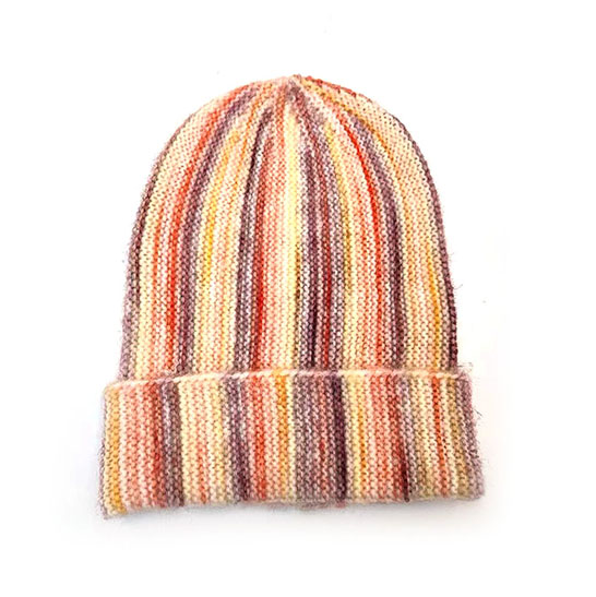 Women’s Striped Knitted Hat