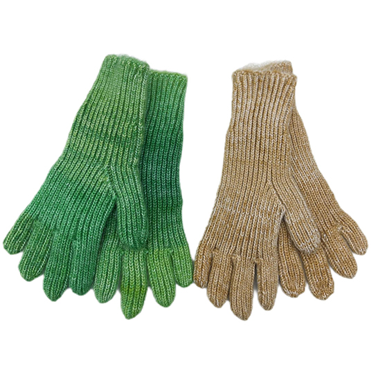 LADIES WOOL BLENDED KNITTED GLOVES