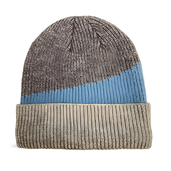 KIDS CONTRAST KNITTED HAT