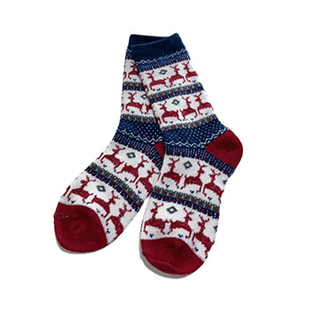 LADIES CHRISTIMAS FLOOR SOCKS