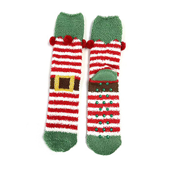 LADIES CHRISTMAS FLOOR SOCKS