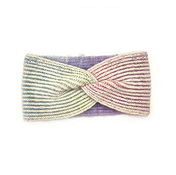SPACE-DYED MOHAIR KNITTED HEADBAND