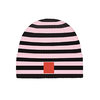 Women's Striped Knitted Hat