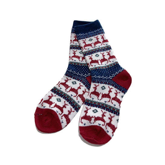 LADIES CHRISTIMAS FLOOR SOCKS