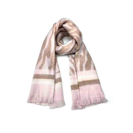 Women Animal Print Loop Scarf