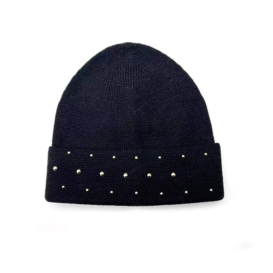 LADIES Rhinestone Knitted Hat