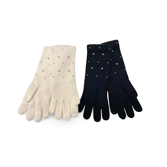 LADIES Rhinestone Knitted GLOVE