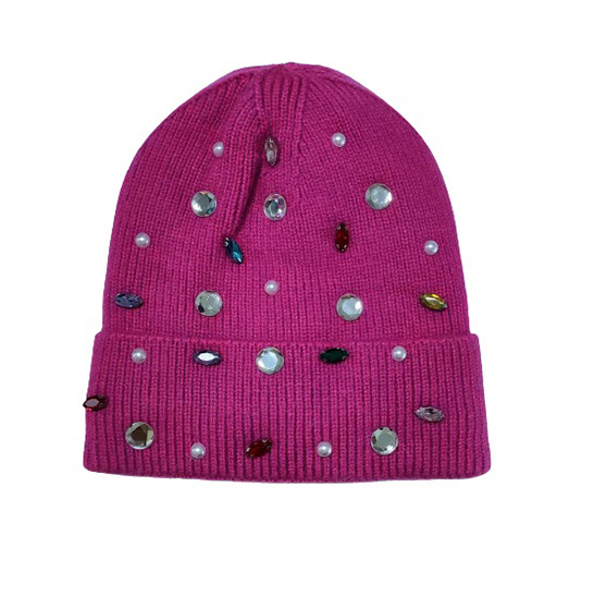 Women’s tiled knitted hat