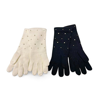 LADIES Rhinestone Knitted GLOVE