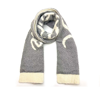 Ladies Printed Knitted Scarf