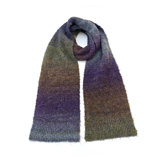 Space-dyed Knitted Scarve