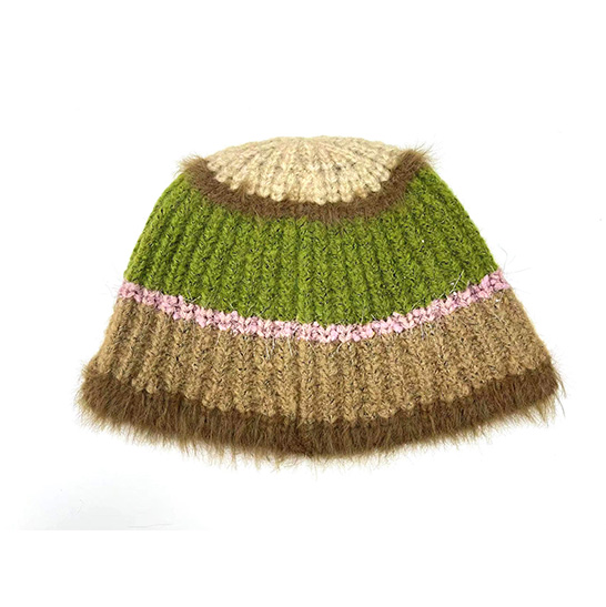 Women Knitted Bucket Hat