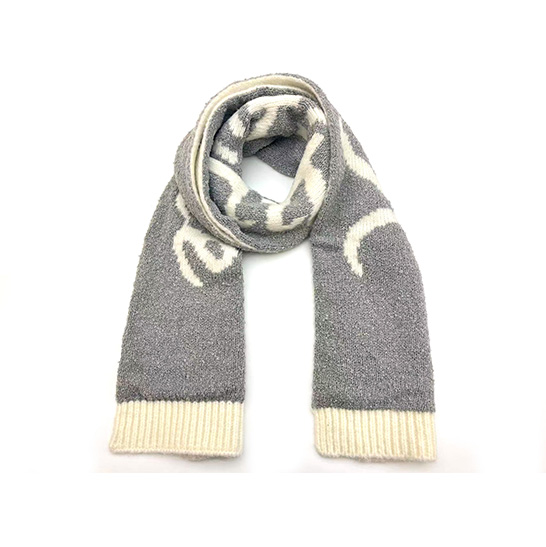 Ladies Printed Knitted Scarf