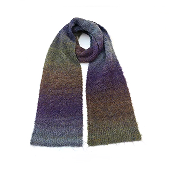 Space-dyed Knitted Scarve