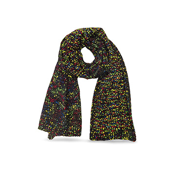 LADIES DOT KNITTED SCARVES