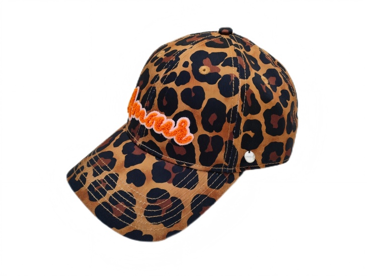 Leapord baseball cap